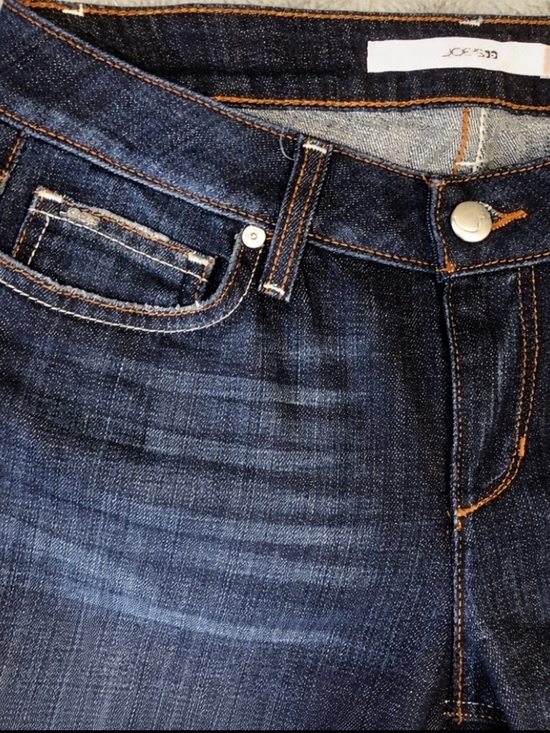 Joes Honey Fit Boot Cut Dark Wash Straight Leg Jeans - Classic Indigo - Picture 2 of 8